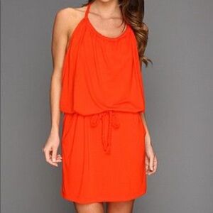 ECHO DESIGN HALTER DRESS